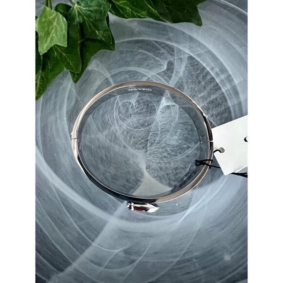 NOT AVAILABLE NWT Coach designer silver bangle bracelet - Picture 4 of 5